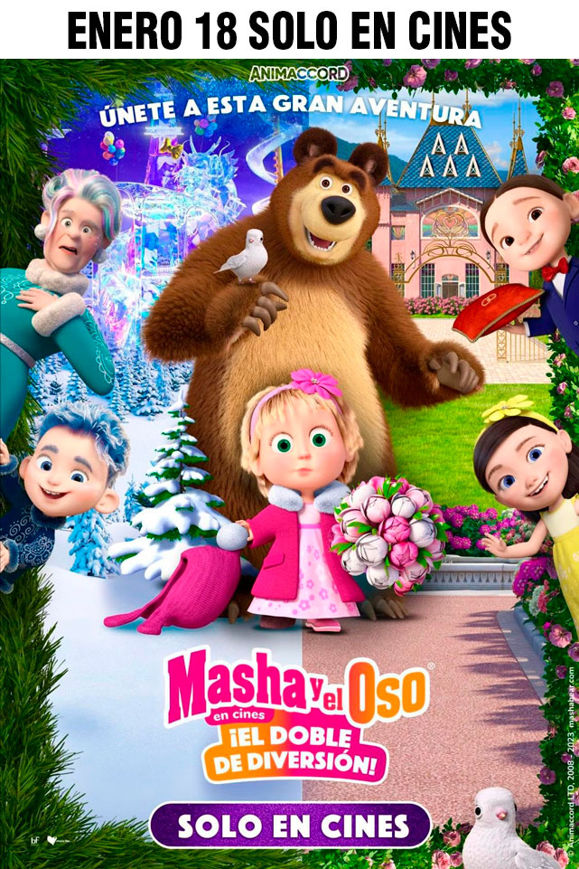 MASHA Y EL OSO ¡EL DOBLE DE DIVERSIÓN